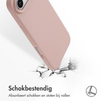 Accezz Liquid Silicone Backcover met MagSafe Apple iPhone 17 Air - Roze