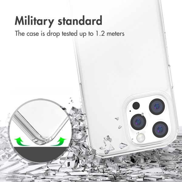 Accezz Xtreme Impact Backcover Apple iPhone 13 Pro - Transparant