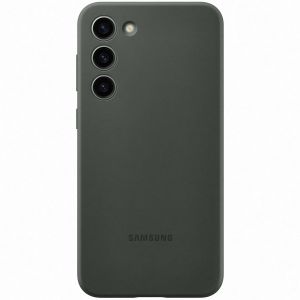 Samsung Originele Silicone Backcover Galaxy S23 Plus - Khaki