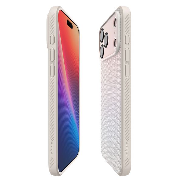 Spigen Liquid Air™ Backcover Apple iPhone 18 Pro Max / 17 Pro Max - Natural Titanium
