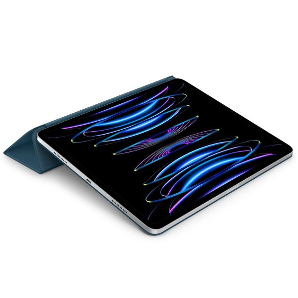 Apple Smart Folio Apple iPad Air 13 inch (2025) M3 / (2024) M2 / iPad Pro 12.9 (2020/2021/2022) - Marine Blue