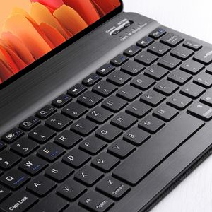 Accezz QWERTZ Bluetooth Keyboard Bookcase Samsung Galaxy Tab A7