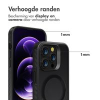 Accezz Rugged Frosted MagSafe Backcover Apple iPhone 14 Pro - Zwart