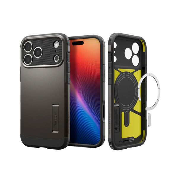 Spigen Tough Armor Backcover MagSafe Apple iPhone 17 Pro Max - Gunmetal