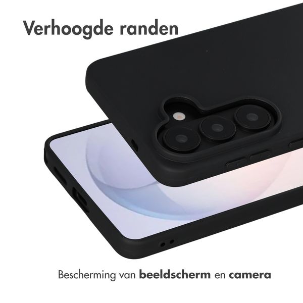 Accezz Color Backcover Samsung Galaxy S26 - Zwart