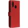 Selencia Echt Lederen Bookcase Huawei P20 Lite - Rood