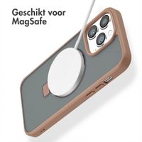 Accezz Ring Stand Backcover met MagSafe Apple iPhone 14 Pro Max - Bruin