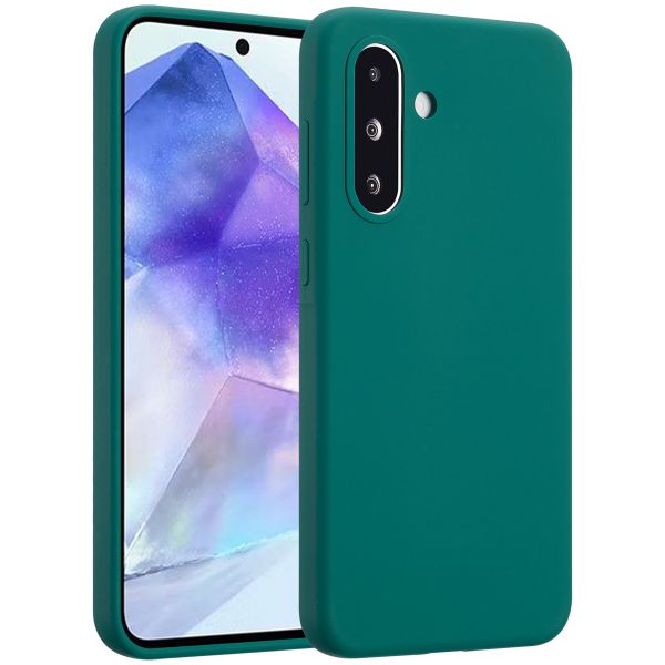 Accezz Liquid Silicone Backcover Samsung Galaxy A36 - Forest Green