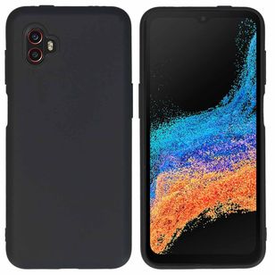 Accezz Color Backcover voor de Samsung Galaxy Xcover 6 Pro - Zwart