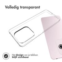 Accezz Clear Backcover Xiaomi Redmi Note 14 (4G) - Transparant