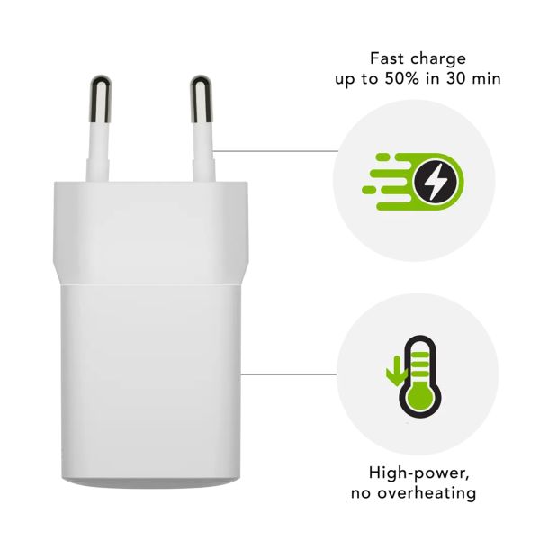 dbramante1928 re-charge | Wall Charger - USB-C 30 Watt - Wit