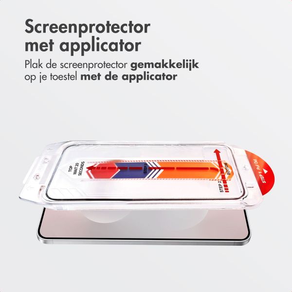Accezz Gehard Glas Screenprotector + Applicator Samsung Galaxy S25 Edge