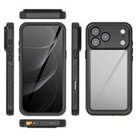 Redpepper Dot Plus Waterproof Backcover Apple iPhone 17 Pro Max - Zwart