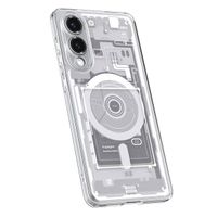 Spigen Ultra Hybrid Zero One MagFit Backcover Samsung Galaxy S25 Edge - Wit