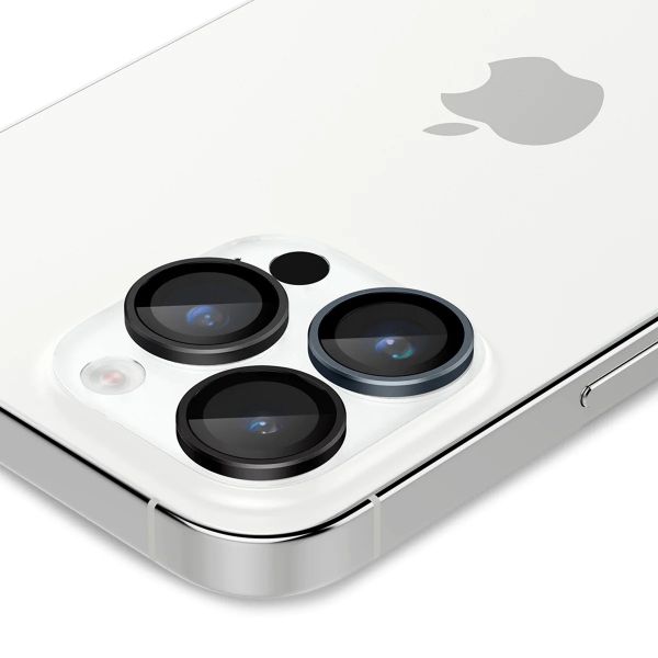 Spigen GLAStR EZ Fit Optik Camera Protector 2 Pack Apple iPhone 15 Pro / 15 Pro Max - Zero One