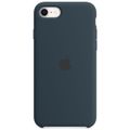 Apple Silicone Backcover iPhone SE (2022 / 2020) / 8 / 7 - Abyss Blue