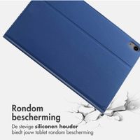 Accezz Classic Tablet Case Apple iPad 11 (2025) 11 inch A16 / iPad 10 (2022) 10.9 inch - Donkerblauw