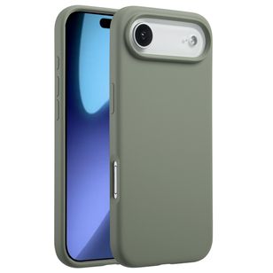 Accezz Liquid Silicone Backcover met MagSafe Apple iPhone 17 Air - Cooper Green