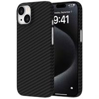 Accezz MagSafe Kevlar Backcover Apple iPhone 15 - Black