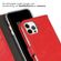 Selencia Echt Lederen Bookcase iPhone 12 (Pro) - Rood