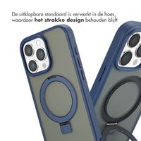 Accezz Ring Stand Backcover met MagSafe iPhone 16 Pro Max - Blue