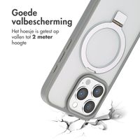 Accezz Ring Stand Backcover met MagSafe iPhone 16 Pro - Grey