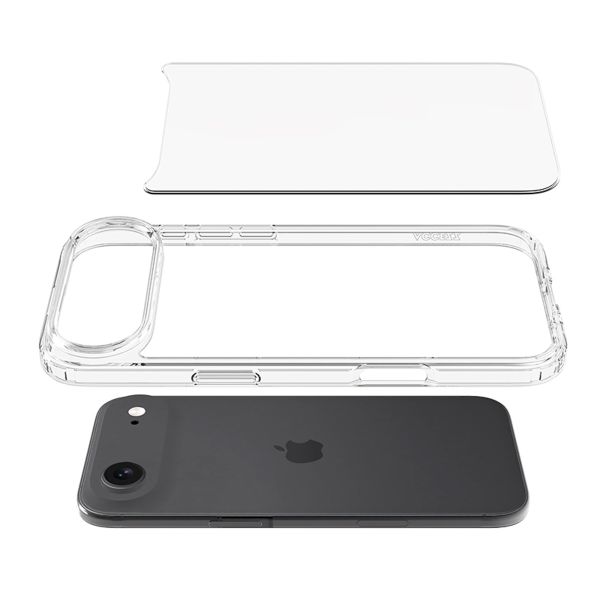 Accezz Xtreme Impact Backcover Apple iPhone 17 Air - Transparant