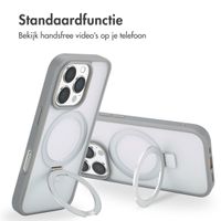 Accezz Ring Stand Backcover met MagSafe iPhone 16 Pro Max - Grey