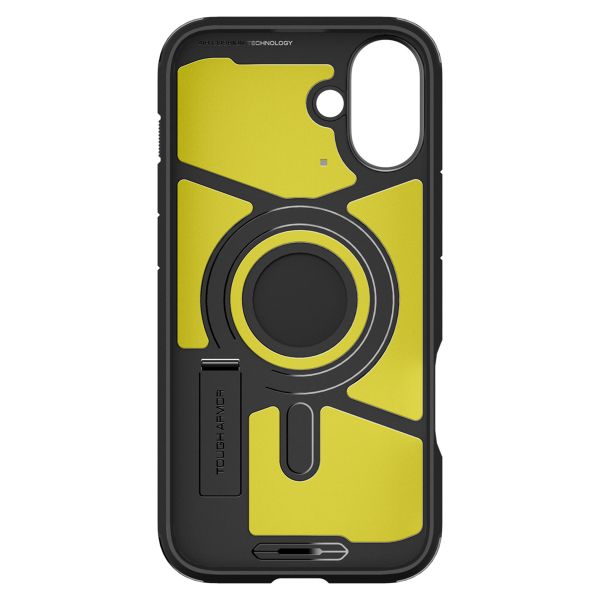 Spigen Tough Armor Backcover MagSafe Apple iPhone 16 - Zwart