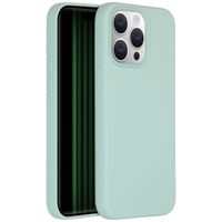 Accezz Liquid Silicone Backcover Apple iPhone 15 Pro Max - Sky Blue
