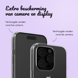 Gepersonaliseerd hoesje met naam iPhone 16 Pro - Transparant