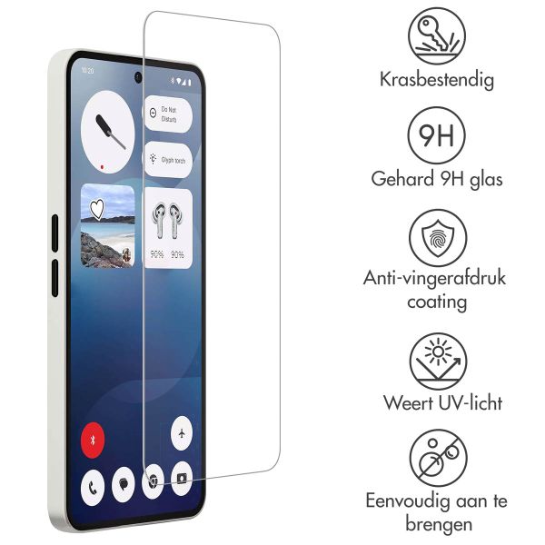 Accezz Gehard Glas Screenprotector Nothing Phone (3a) / (3a) Pro