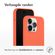 Accezz Liquid Silicone Backcover met MagSafe iPhone 14 Pro - Nectarine