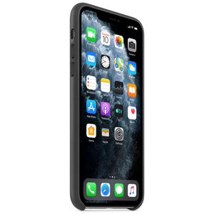 Apple Leather Backcover iPhone 11 Pro Max - Black