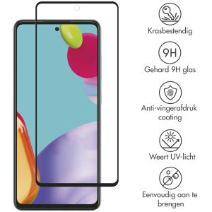 Selencia Gehard Glas Premium Screenprotector Samsung Galaxy A52(s) (5G/4G) / A53 - Zwart