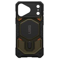 UAG Monarch Pro Backcover Apple iPhone 18 Pro Max / 17 Pro Max - Kevlar Element Green
