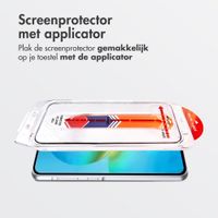 Accezz Gehard Glas Screenprotector + Applicator Samsung Galaxy A37 (5G)