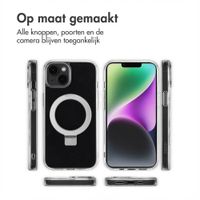 Accezz Ring Stand Backcover met MagSafe Apple iPhone 14 - Transparant