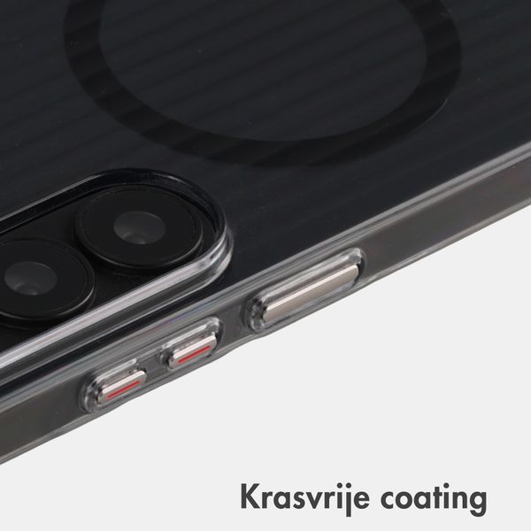 Accezz Lite Backcover met MagSafe | Fluted | Samsung Galaxy S26 Ultra - Smokey Clear