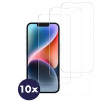 Accezz Gehard Glas Screenprotector 10-pack Apple iPhone 17e / 16e / 14 / 13 / 13 Pro