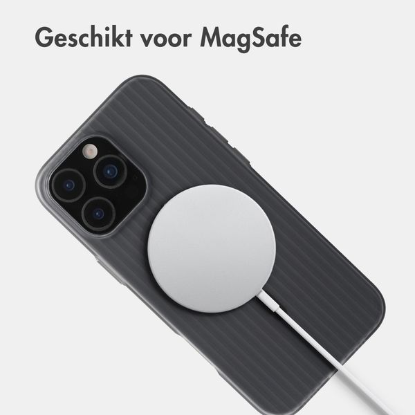 Accezz Lite Backcover met MagSafe | Fluted | Apple iPhone 16 Pro - Smokey Matte
