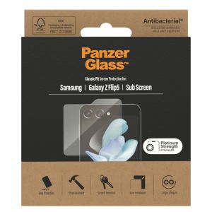 PanzerGlass Ultra-Wide Fit Anti-Bacterial Screenprotector Samsung Galaxy Z Flip 5