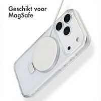 Accezz Ring Stand Backcover met MagSafe Apple iPhone 17 Pro - Transparant