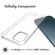 Accezz Clear Backcover iPhone 12 Pro Max - Transparant