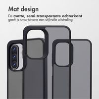 Accezz Rugged Frosted MagSafe Backcover Samsung Galaxy A17 - Zwart