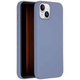 Accezz Liquid Silicone Backcover met MagSafe iPhone 15 Plus - Lavender Grey