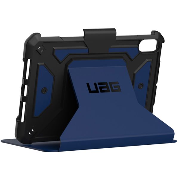 UAG Metropolis Bookcase iPad Mini 7 (2024) / iPad Mini 6 (2021) - Blauw