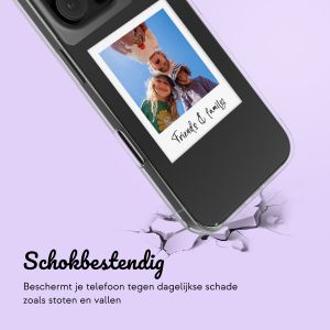 Gepersonaliseerd hoesje met polaroid iPhone 16 pro max - Transparant