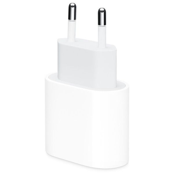 Apple Originele USB-C Power Adapter 20 watt + Originele USB-C naar Lightning kabel - 1 meter - Wit