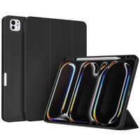 Accezz Smart Silicone Bookcase Apple iPad Pro 11 (2024) M4 - Zwart